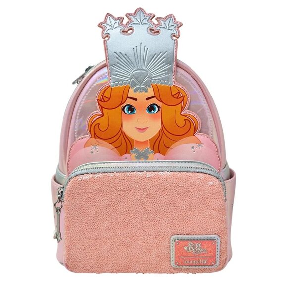 Loungefly Handbags - Loungefly Wizard Of Oz Glinda The Good Witch Cosplay Mini Backpack NWT